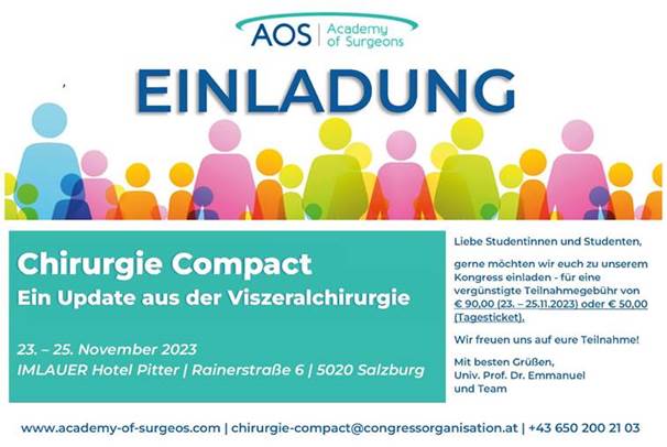 Chirurgie Compact – Ein Update aus der Viszeralchirurgie