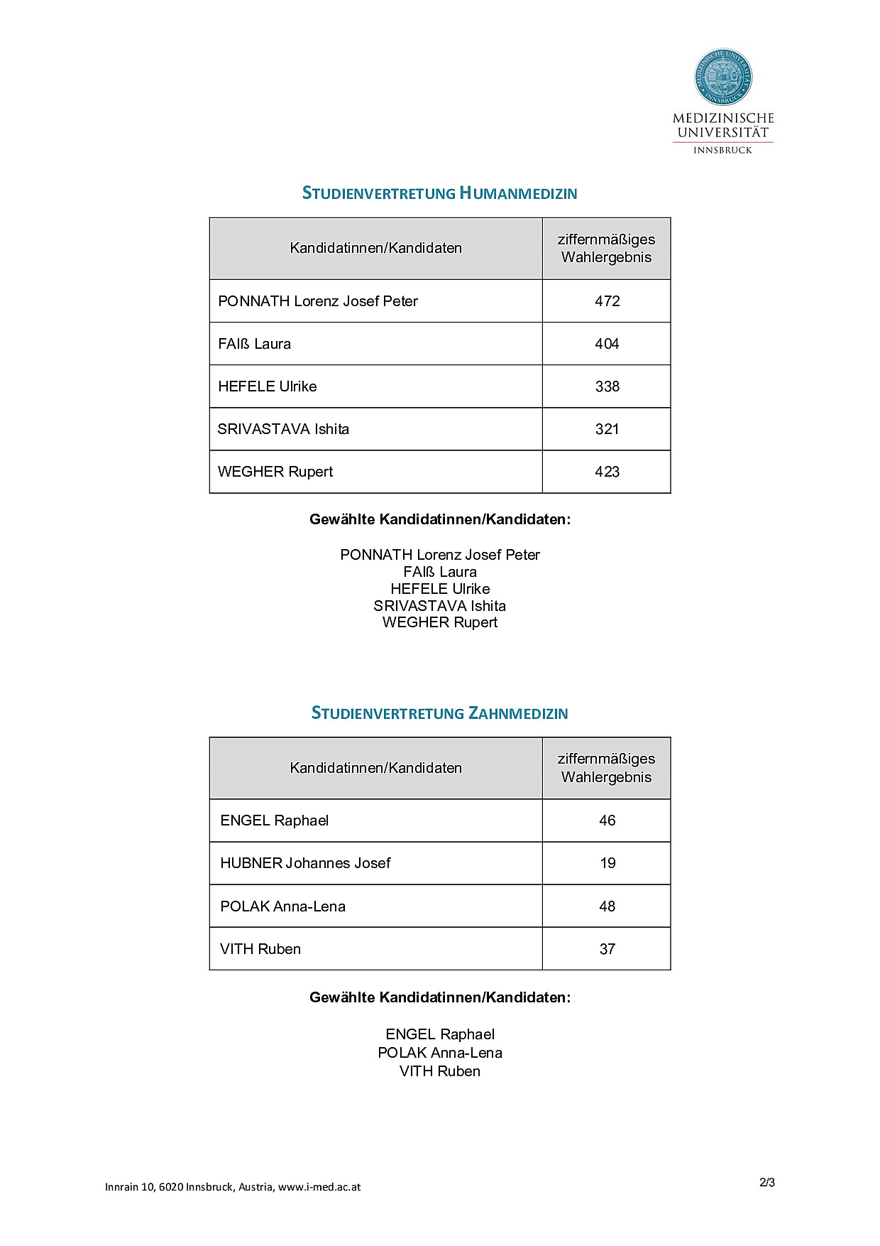 oeh wahl19 verlautbarung1