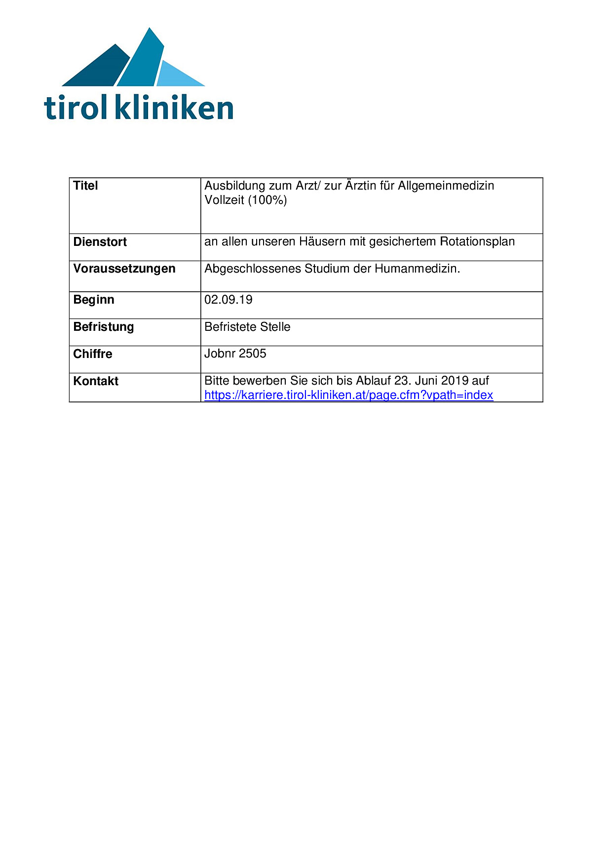 tirol kliniken AM 09-2019