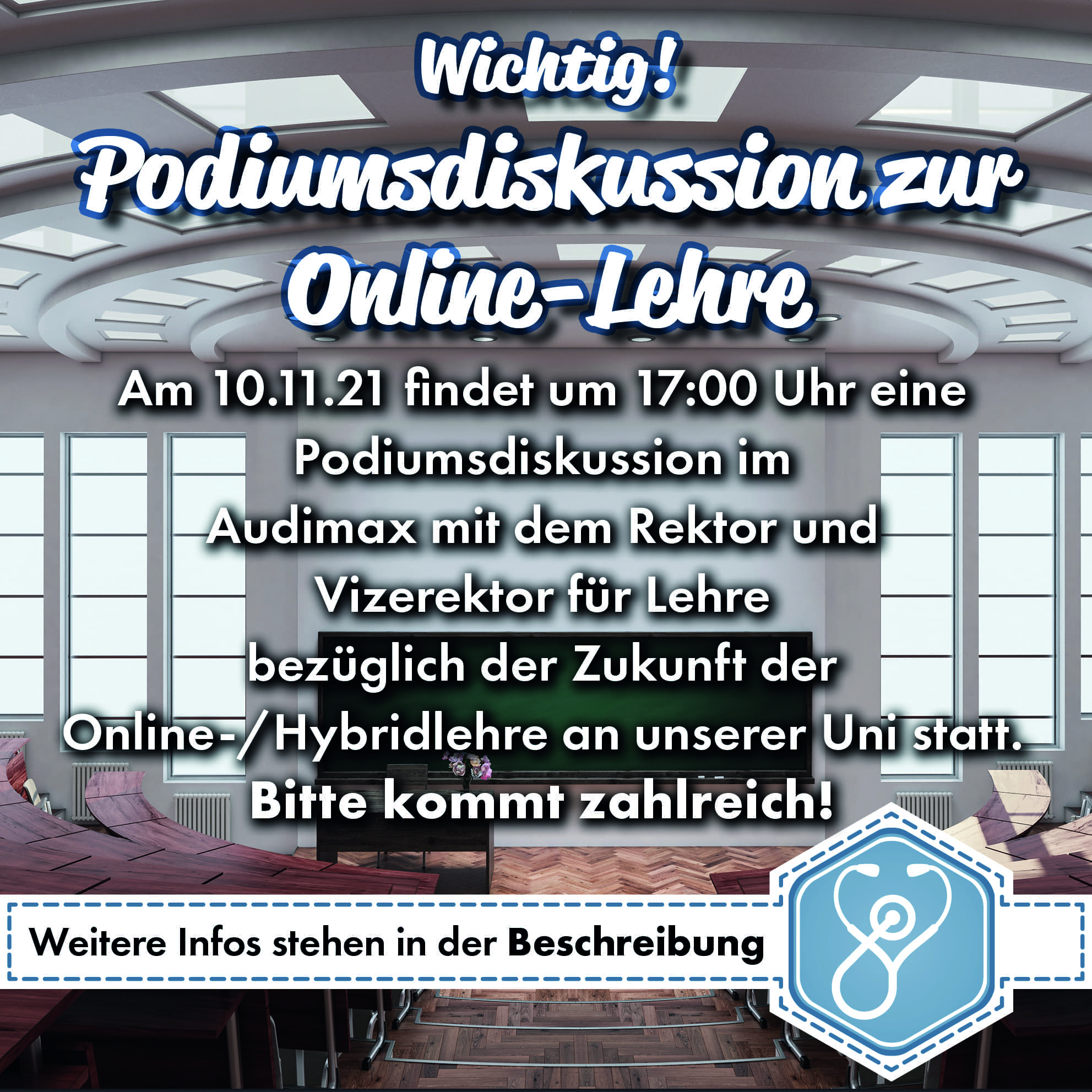 Podiumsdiskussion zur Online-Lehre